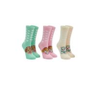 ONOMATO! Paw Patrol Skye Zuma Everest Kids Girls Socks Set 3 Pairs, multicoloured, 27-30