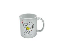 ONOMATO! Peanuts Snoopy Woodstock Mug, Ceramic Coffee Mug 330 ml, Cartoon Tea Cup, Peanuts Gifts Mug for Women, Men and Kids for Christmas