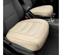 ONOMMUCDG Car Seat Cover, for VW Polo R-Line 2000-2025 Leather Interior Protector Breathable Cushion Anti-Slip Base Wrapped Edge Handy Pocket Pad,A