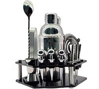 ONOTEC 14-piece Cocktail Shaker Set with Stand : Bartender Kit | Perfect Bar Set/Cocktail Set for Home with All Essential Bar Tools | Bartender Set