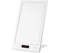 ONOTEC Light Therapy Lamp Natural Sun Lamp UV-Free 12000 Lux LED Bright Therapy Light Touch Control Timer Function with 4 Adjustable Brightness Level & Standing Bracket for Home