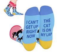 Onperpoe Cats Themed Funny Socks Gifts for Cat Lovers, Novelty Socks Animal Cat Mum Cats Lovers Gift Cute Socks Women Men Birthday Gifts