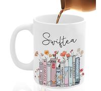 Onperpoe Ceramic Coffee Mug Music Lovers Gifts Merchandise 1989 Album Coffee Cup Presents Singer Fans Merch Stuff Flower Tea Mug 350ml