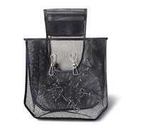 Onperpoe Clothes Peg Bag for Hanging Clothes Pegs Bag for Clothes Pegs Velcro Clothes Pegs Bag Laundry Bag for Home and Garden, Black