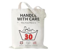 Onperpoe Funny 30th Birthday Gifts Women Tote Bag, Double-Sided Print Funny Canvas Tote Bags 30th Birthday Gifts for Women Female Her Wife Friends Sister, 40×35cm