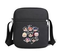 Onperpoe SKZ Crossbody Bag, Lightweight Stray Merch Bag with Adjustable Strap, Durable Shoulder Bags Kpop Stray Gifts for Skzoo Fans Music Lovers Concert Travel Daily