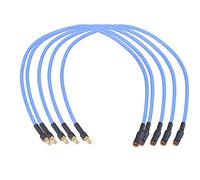 Onpro Yiqigou 5pcs Brushless Motor ESC Extension Cable Wire 3.5mm Banana Head Extension Cord 16AWG Silicon Wire (30CM)