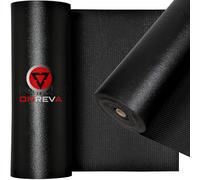ONREVA Tool Box Liner 16 inch wide x 6 ft Large, Thick Heavy Duty Toolbox Drawer Liners, Rolling Tool Chest Foam Mat, Shelf Rubber Mat, Black Non-slip Organizer Pad for Cabinet, Workbench