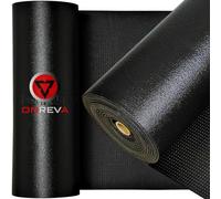 ONREVA Tool Box Liner, 4mm Thick 18 inch Wide x 24 ft Large, Heavy Duty Toolbox Drawer Liners, Rolling Tool Chest Liner Foam Roll, Shelf Rubber Mat, Non-Slip Organizer for Cabinet, Cart