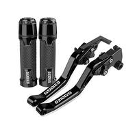 Onrksreb Compatible for B&M&W G310GS G310 GS 2017 2018 2019 2020 Motorcycle Handlebar Adjustable Brake Clutch Levers Grips Handle(Black)