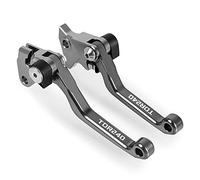Onrksreb Compatible for Yama&ha TDR240 TDR 240 1988 1989 1990 Motocross Dirt Bike CNC Aluminum Brake Clutch Levers Foldable Lever Motorcycle Pivot Lever(G)