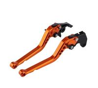 Onrksreb Compatible Parts Adjustable Motorcycle Brake Clutch Levers for Aprilia Falco Falco SL1000 2000 2001 2002 2003 2004 CNC(Orange)