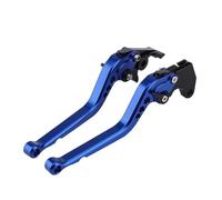 Onrksreb Compatible Parts Adjustable Motorcycle Brake Clutch Levers for Aprilia Falco Falco SL1000 2000 2001 2002 2003 2004 CNC(Blue)