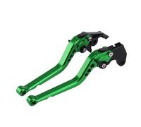 Onrksreb Compatible Parts Adjustable Motorcycle Brake Clutch Levers for Aprilia Falco Falco SL1000 2000 2001 2002 2003 2004 CNC(Green)