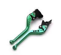 Onrksreb Compatible Parts Adjustable Motorcycle Brake Clutch Levers for Triumph 675 Street Triple R/RX 2009-2016 Daytona 675 2006-2017 Speed Triple 2008-2010 CNC(Green)