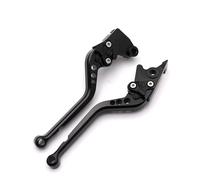 Onrksreb Compatible Parts Adjustable Motorcycle Brake Clutch Levers for Yama&ha YZF R6S Europe Version 2006-2007 CNC(Black)
