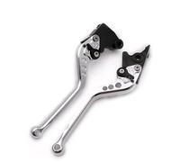 Onrksreb Compatible Parts Adjustable Motorcycle Brake Clutch Levers for Yama&ha YZF R6S Europe Version 2006-2007 CNC(Silver)