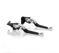 Onrksreb Compatible Parts Folding Brake Clutch Levers for B&M&W HP2 Enduro 2005 2006 2007 2008 Handlebar Lever Accessories(Silver)