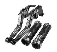 Onrksreb Compatible Parts for Aprilia Falco SL1000 2000 2001 2002 2003 2004 Motorcycle Clutch Brake Lever Extendable Adjustable Foldable Levers Handlebar Grips(G)