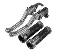 Onrksreb Compatible Parts for Hon&da NC750 S/X 2014 2015 NC 750X NC 750S Motorcycle Handlebar Adjustable Brake Clutch Levers Grips Handle(G)