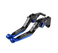 Onrksreb Compatible Parts for Kymco CK150 All Years 2021 2020 2019 2018 2017 Motorcycle Clutch Brake Lever Extendable Adjustable Foldable Levers CNC Aluminum(Blue)