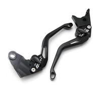 Onrksreb Compatible Parts Motorcycle 3D Short Handle for Yama&ha YZF R6S Europe Version 2006-2007 Brake Clutch Levers(Black)