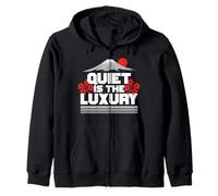 Onsen Bath House Quiet Is The Luxury Zip Hoodie