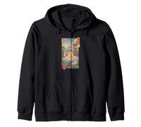 Onsen Cat Meowster Zip Hoodie