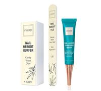 Onsen Secret Japanese Nail File - Professional 6-Pack Nail Files, Double Sided Natural & Acrylic Nail Filers - 120/180 Grit - Disposable, Salon Smooth, Travel Best Nail File for Shiny Nails