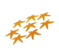 Onsinic 8pcs Small Starfish Plastic Starfish Models Beach Decoration Ornament