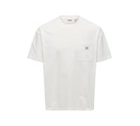 Onsking Life Loose SS Tee, Cloud Dancer, XL