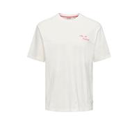Onsmilo Sketch RLX Coast SS Tee, Cloud Dancer, L