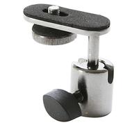 OnStage MUS CM01 Camera or Digital Recorder Microphone Stand Mount, Chrome