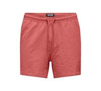 Onsted Life Solid Seersucker Swim Noos, Dusty Cedar, XL