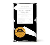 ONSURI Arbequina High Polyphenol Extra Virgin Olive Oil - 500ml Tin | Cold Pressed, Single-Origin | Jordanian Family Farm | Award-Winning | Low Acidity, Floral & Fruity