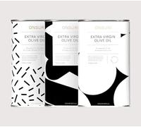 ONSURI Trio Extra Virgin Olive Oil Collection | 3 x 500ml High Polyphenol EVOO Set Single Estate Early Harvest | Cold Extracted Award Winning Oils