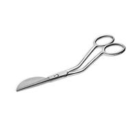 Ontaki Duckbill Scissors - 6 in, Silver, Stainless Steel, Ambidextrous - Precise Reverse Applique Cutting with Applique Scissors - Versatile Sewing Accessories for Embroidery & Fabric Crafting