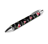 Ontario Flag Canada Canadian Funny Ballpoint Pens for Women And Man Retractable Ball Point Pen Office Supplies 1 PCS