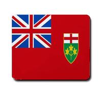 Ontario Flag Mousepad Mouse Mat Mouse Pad Canadian Province Flag 240x200x4mm Color:Ontario