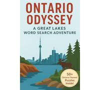 Ontario Word Search Book: Easy to Read Puzzles about Ontario's Lakes, Cities and More