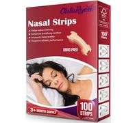 OntaRyon Nasal Strips (x100 Large) - Snore Reducing Aids for Men and Women, Helps Stop Snoring, Anti Snore Devices, Nose Strips for Better Breathing
