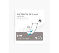 Ontex Rectangular Insert Pad 60 x 15 cm - Maxi Plus - Pack of 28