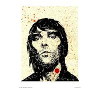 onthewall Ian Brown from Stone Roses Pop Art Print Poster by WIG (OTW052), 30 x 40 cm, OTW0052d