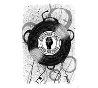 onthewall Northern Soul, Keep The Faith, Records, Vinyl, Wigan Casino Art Print Poster 50x70cm