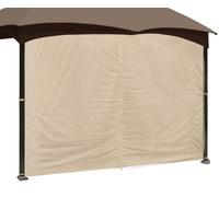 Ontheway Gazebo Replacement Privacy Curtain, 12ft Sidewall with Zipper Outdoor Universal Privacy Panel Sidewall (One Side Only)