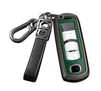 ontto 2/3/4 buttons Car Key Holder Intelligent Key Jacket Fit for Mazda 2 3 5 6 8 CX3 CX4 CX5 CX7 CX9 Atenza Axela MX5 Speed3 Miata for Scion iA Fit for Toyota Yaris Key Fob,Green