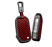 ontto Alloy Car Key fob Cover Fit for KIA Sportage R GT Stinger GT Sorento Ceed CD Cerato Forte 2018 2019 Flip Key case keyring Smart Key Shell holder keychain protector accessories Red A