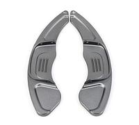 ontto Aluminium Alloy Car Steering Wheel DSG Shift Paddles for Volks-wagen V-W Golf 7 r-line Golf 7 GTI Polo GTI Scirocco Sagitar GLI Variant r-line Paddle Shifter Extension Grey