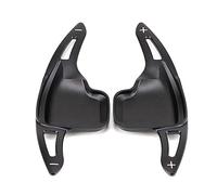 ontto Aluminium Alloy Car Steering Wheel Shift Paddles Shifter Extension fit for BM-W X1 X4 X5 X6 BM-W 1 2 3 4 5 6 7 Series Paddle Shifter Car Accessories 2PCS Black