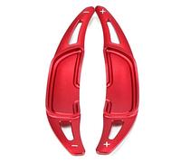 ontto Aluminium Alloy Car Steering Wheel Shift Paddles Shifter Extension fit for Mer-cedes AMG GLC63 GLC43 A45 CLA 45 C63 C43 E63 E43 GLA45 GLS63 G63 CLS63 CLS53 Paddle Shifter 2PCS Red